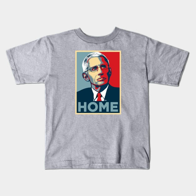 Fauci Hope Parody Kids T-Shirt by politicart